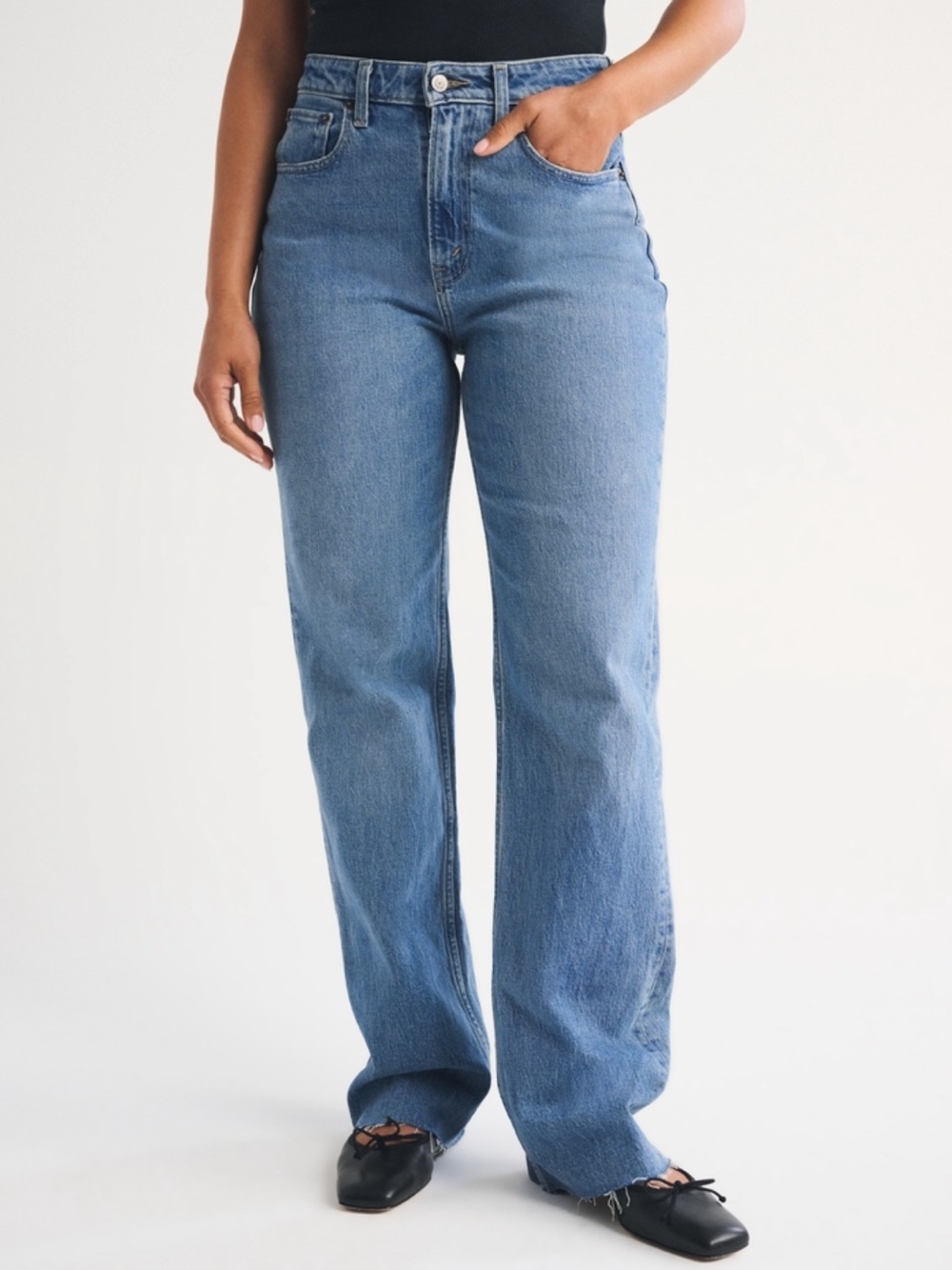 Curve Love High-Rise 90’s Relaxed Women’s Jeans - Blue